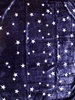 Kuscheldecke mit Motiv Sterne in blau 200x160cm